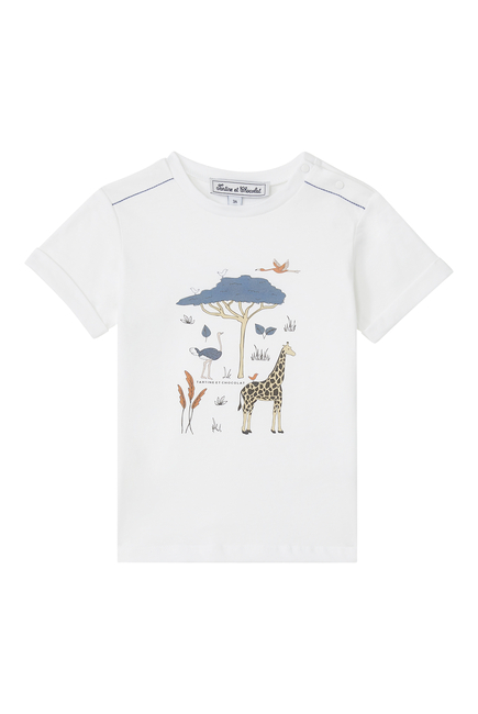 Animal Illustration T-Shirt